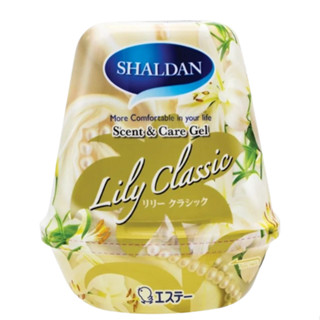 SHALDAN Scent &amp; Care ขนาด 180 กรัม เจลน้ำหอมปรับอากาศ กลิ่น ลิลลี่