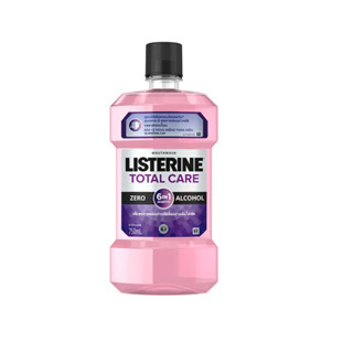 Listerine Total Care Zero 750Mlลิสเตอรีนน้ำยาบ้วนปากโทเทิลแคร์ซีโร่ 750 มล.