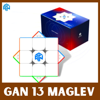 สินค้าพร้อมส่งของแท้ GAN 13 Maglev UV Coated, Magnetic Speed Cube 3x3 Professional Gan 13 Magic Cube