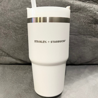 Starbucks White Stanley Taiwan Cold Cup 20oz