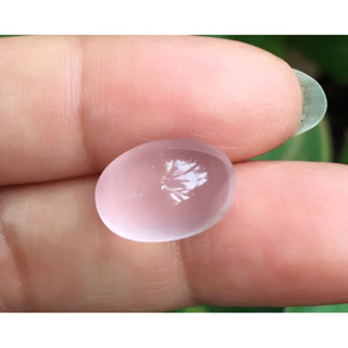 1 Pc Rose Quartz Cabochon  / 20-15 mm genuine Cabochon / Madagascar Rose Quartz cabs for Jewellery/ Rose Quartz Cabs.