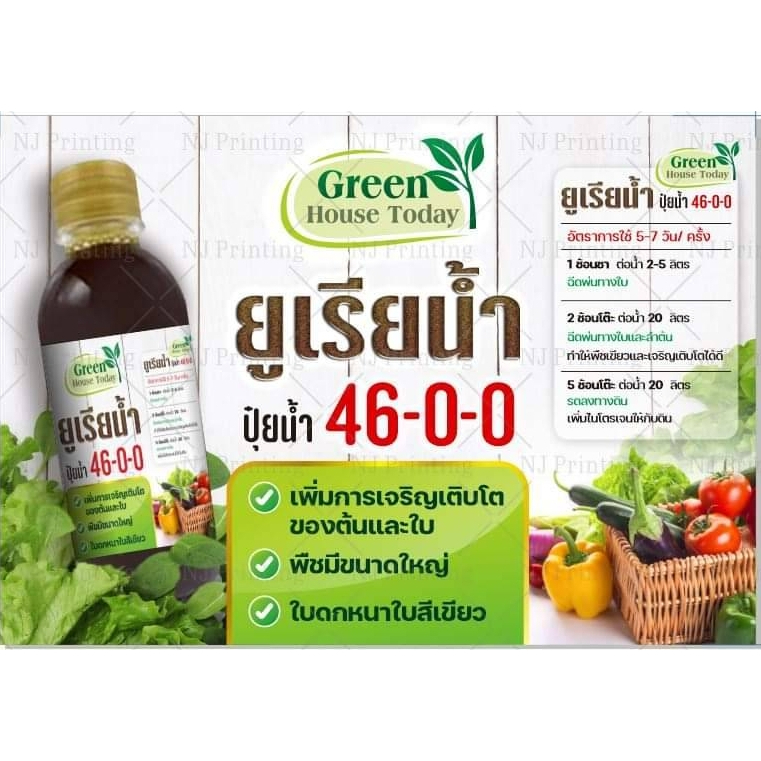 แถมฟรี(250CC)ยูเรียน้ำ Insay สูตร46-0-0 ปุ๋ย ฮอโมนน้ำชีวภาพ มีธาตุไนโตรเจนปริมาณมาก เพิ่มการเจริญเติ