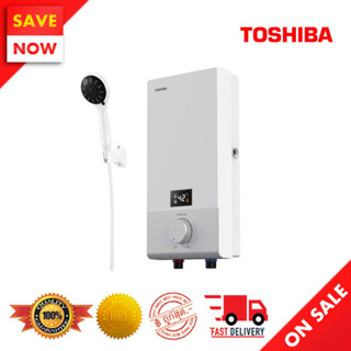 ⚡️ Best Sale ⚡️ TOSHIBA เครื่องทำน้ำอุ่น 3800 วัตต์ รุ่น DSK38ES5KW/DSK38ES5KB