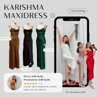 Karishma Maxidress[พร้อมส่ง]