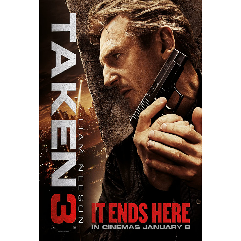 TAKEN 3 DVD (ฉบับภาษาไทย) มือ 1 พร้อมส่ง