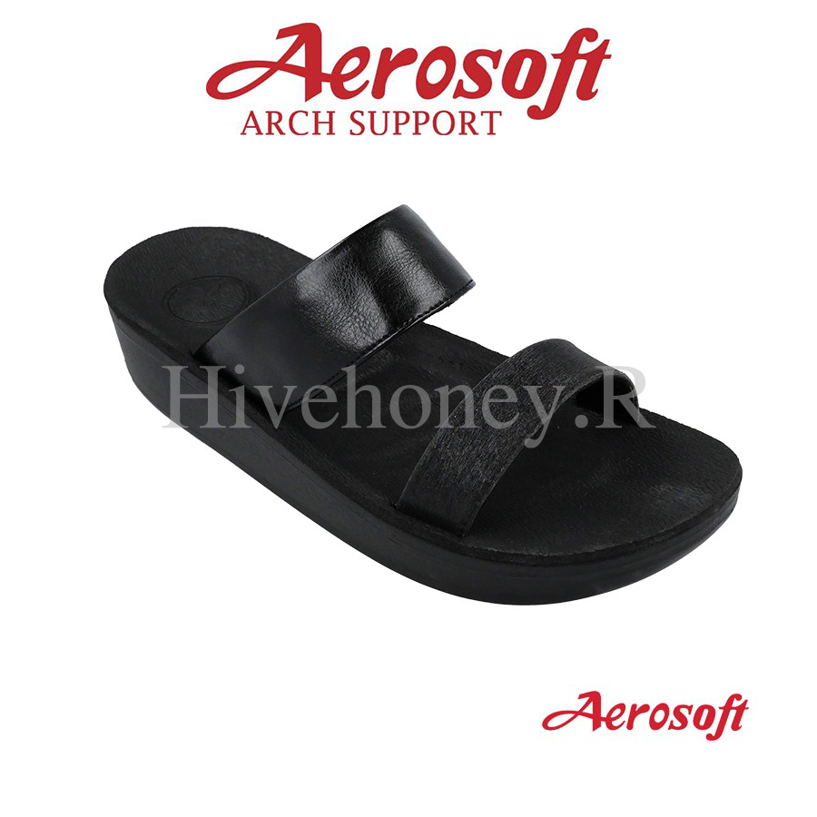 ☁️FW8390☁️ รองเท้าแตะเพื่อสุขภาพ aerosoft arch support(แอโร่ซอฟ)