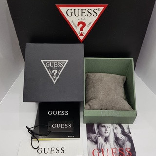 กล่องนาฬิกา Guess กล่อง Guess นาฬิกาข้อมือ อุปกรณ์เสริมสำหรับนาฬิกา เกรส อุปกรณ์ กล่อง ถุง ป้าย การ์ด สินค้ามีพร้อมส่ง