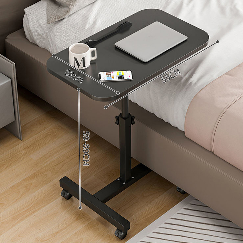 MEET # โต๊ะวางโน๊ตบุ๊คข้างเตียง MDF (55*32cm）ยกขึ้นลงได้