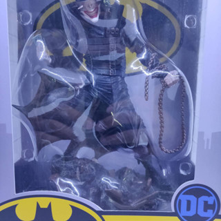 โมเดลฟิกเกอร์ MODEL FIGURE เเท้ DC- BATMAN:-Gallery-The Batman who laughs-ของเท้100% มือหนึ่ง