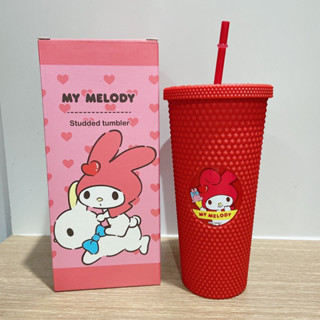 แก้วน้ำพร้อมหลอดสุญญากาศ My Melody จากแบรนด์ SANRIO