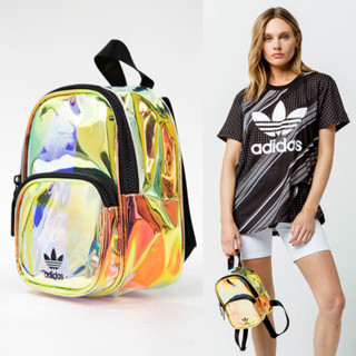 ส่งฟรี Adidas Originals Iridescent Mini Backpack กระเป๋าถือ/สะพายข้าง/สะพายเป็นเป้ได้แบบ 3 Ways