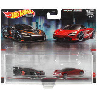 รถเหล็ก HOTWHEELS PREMIUM 2-Pack - McLaren Senna / McLaren 720S (HWP2022_#HFF97)