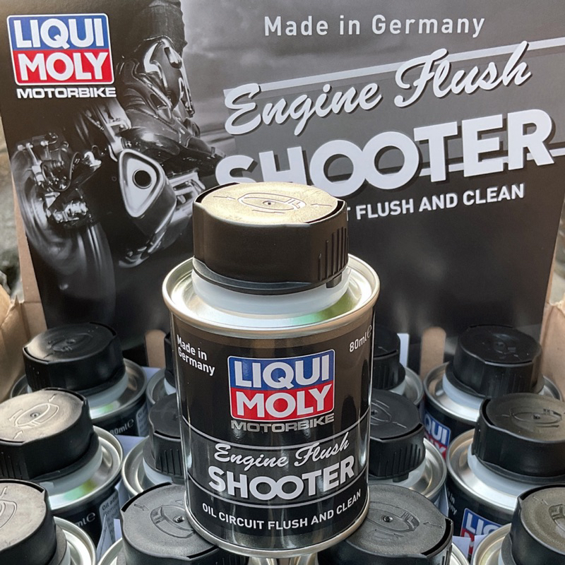 Liqui Moly น้ำยาขจัดคราบสกปรกตกค้างสะสมในเครื่อยนต์(สำหรับมอไซค์) Engine Flush 80ml