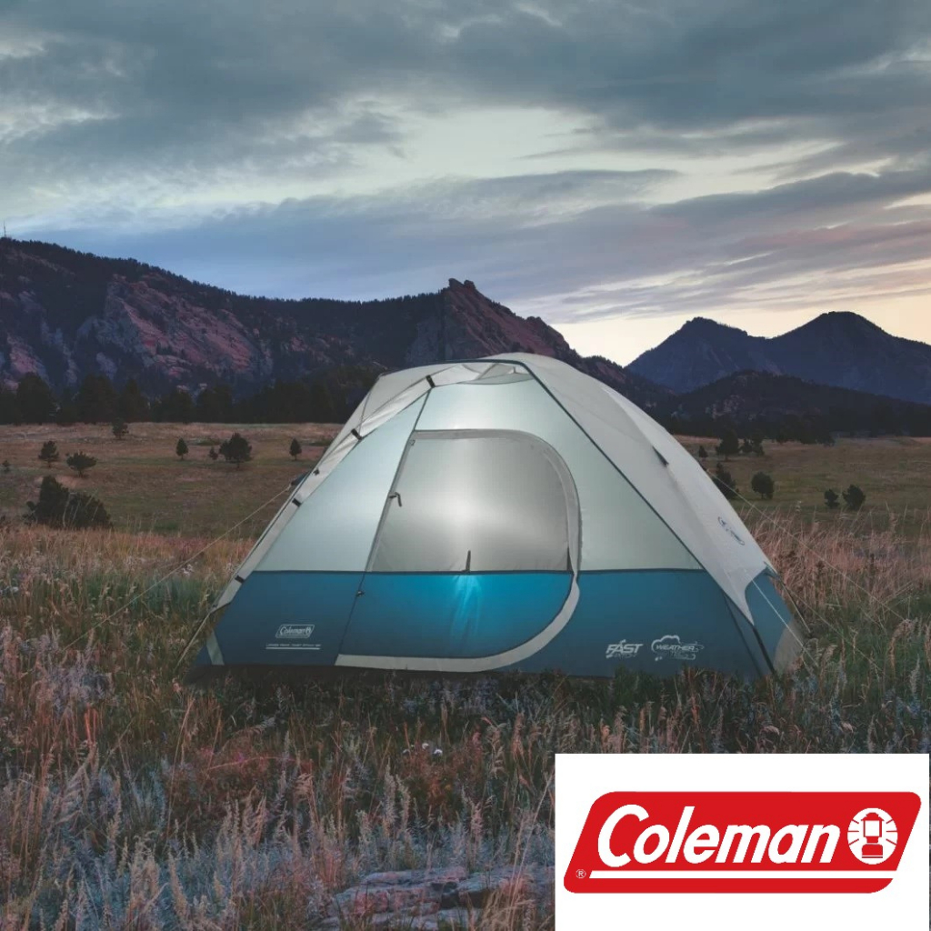 Coleman Longs Peak Fast Pitch Dome Tent 2P เต็นท์โดม ติดตั้งง่าย กันน้ำ, น้ำหนักเบา,