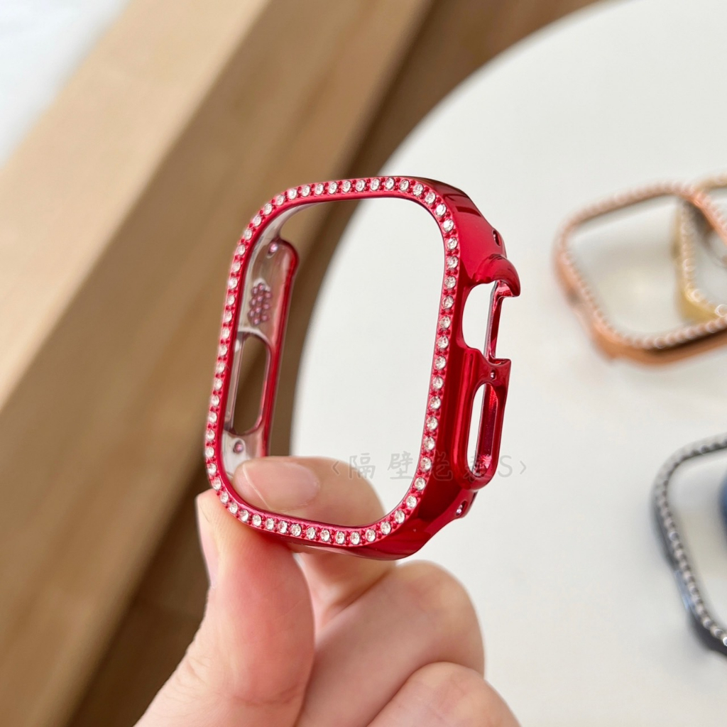 พร้อมส่งจากในไทย เคส PC ประกับเพชร ขนาด 49mm ใช้ได้กับ Smart Watch Ultra 8 / Ultra 8 Pro / Hello Ultra / Ultra 1:1