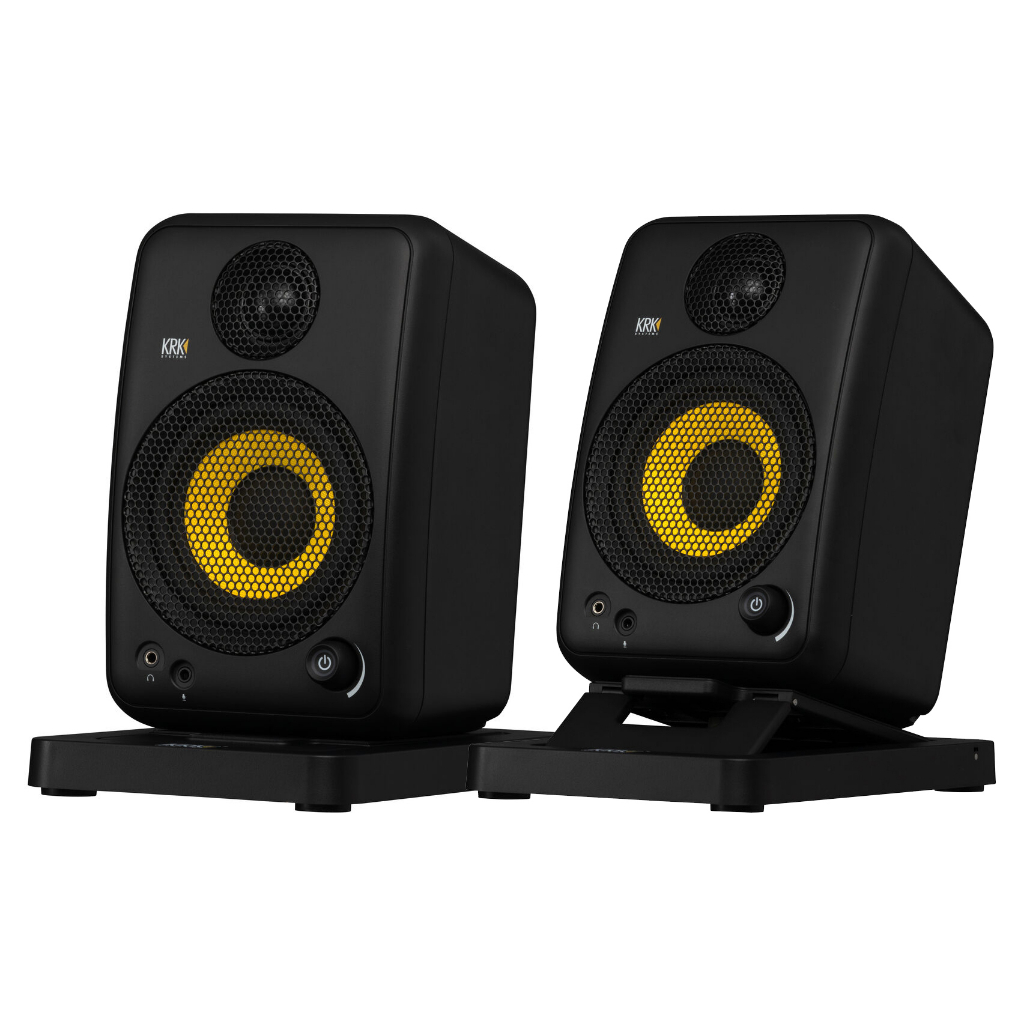 KRK GoAux 4 (คู่/Pair)*ของแท้รับประกัน 1ปี* Portable Studio Monitor 4", สตูดิโอมอนิเตอร์ ฟรี!!ขาตั้ง