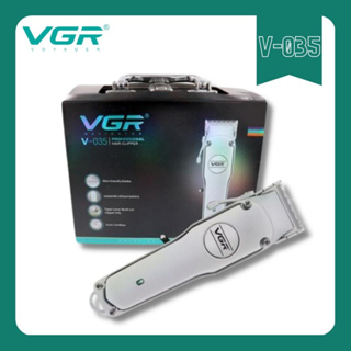 VGR navigator professional hair clipper ปัตตาเลี่ยนตัดแต่งทรงผมแบบไร้สาย รุ่น V-035