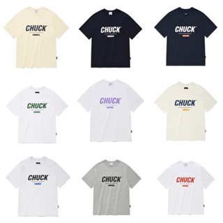 (พร้อมส่ง)แท้💯🇰🇷 Chuck Signature Logo T-Shirt✨