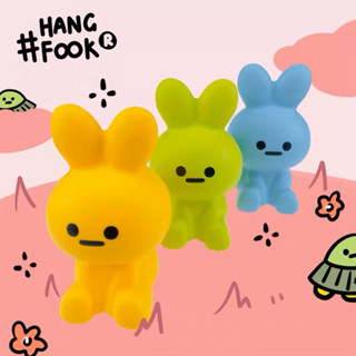 [พร้อมส่ง] สกุชชี่ Rabbit Hangfook ลิขสิทธิ์แท้ 🐰 กระต่าย Squishy Doll Thinking Rabbits Toy ของสะสม ตุ๊กตานุ่ม ของขวัญ