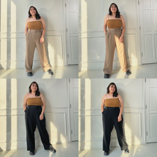 PERFECT PANTS Plus size เสื้อผ้าสาวอวบ กางเกงขายาว กางเกงเก็บพุง