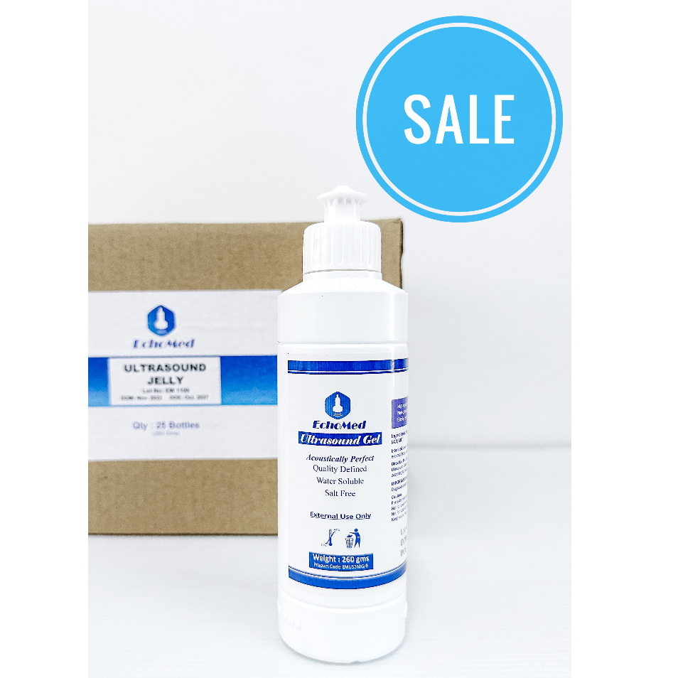 🔥 เจลอัลตร้าซาวด์ Ultrasound Gel เจลไอพีแอล IPL Gel เจลไฮฟู่ HIFU สีฟ้า 260ml เจลสำหรับเลเซอร์ขน IPL