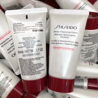 โฟมล้างหน้า Shiseido สูตรขาวกระจ่างใส