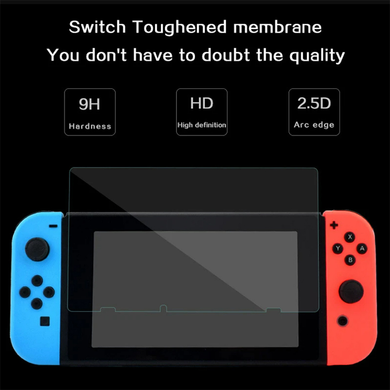 🔥คุ้มสุดๆ 1แถม1🔥 nintendo switch V.2  ฟิล์มกระจกกันรอย  glass screen pro 9H tempered