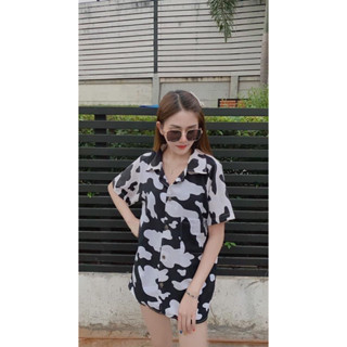 เสื้อฮาวายสไตร์วินเทจมาใหม่ฟรีไซร้อก32-44ยาว27