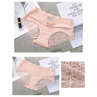 🌸PX1🌸กางเกงในเซ็กซี่ กางเกงในผู้หญิงแบบเอวต่ำ ดีไซน์ขอบพับ เป้าสองชั้น สีสด ผ้านิ่มเย็น ใส่สบาย Size M-XL