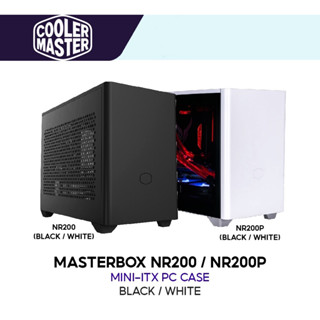 CASE (เคสมินิ) COOLER MASTER MasterBox NR200P Mini-ITX ,Tempered Glass Computer Case