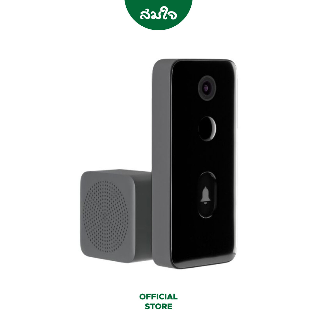 Xiaomi Smart Doorbell 3 Black กริ่งประตูไร้สาย รองรับเสียง 2 ทาง