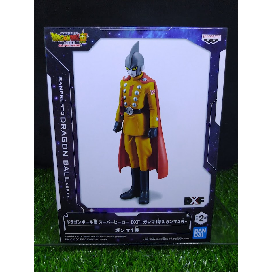 (ของแท้ แมวทอง) แกมม่า หมายเลข1 ดราก้อนบอล Dragon Ball Series Super Hero DXF Figure - Gamma 1