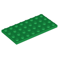 LEGO PART No: 3035 (ชิ้นส่วนเลโก้) Plate 4 x 8