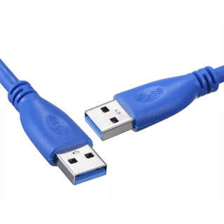 USB 3.0ชายชายสาย USB3.0ประเภท AM To AM Converter 5กิกะไบต์/วินาที Od6mm 1.5M