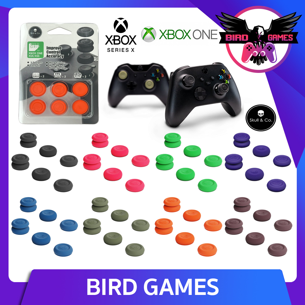 Skull & co. Thumb Grip Set ของแท้ ใช้กับจอย Xbox [ที่ครอบอนาล็อก] [จุก] [ที่ครอบอนาล็อค]