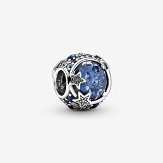 [พร้อมส่ง สินค้าแท้ 💯] Pandora Celestial Blue Sparkling Stars Charm