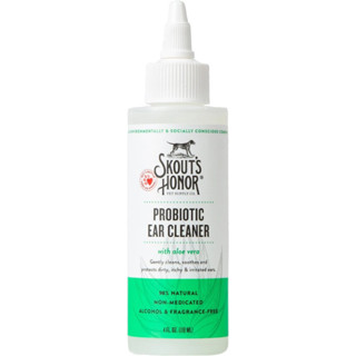 น้ำยาทำความสะอาดหูสุนัข Skout’s Honor Probiotic Ear Cleaner with Aloe Vera ขนาด 118 ml