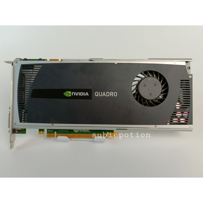 (ส่งฟรี) การ์ดจอ NVIDIA Quadro 4000 2GB DDR5 มือสอง ใช้กับงานเขียนแบบ