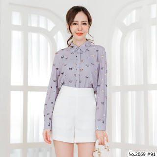 Miss Daisy เสื้อแขนยาว No.2069 ผ้าPoly