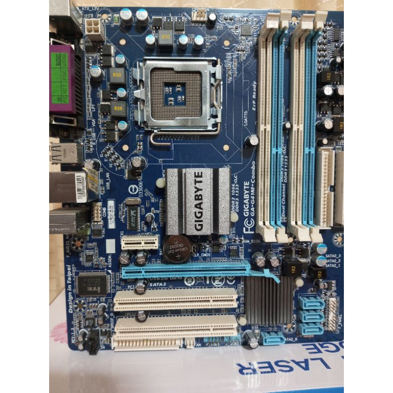 Mainboard 775 DDR2/DDR3 GIGABYTE G41M-Combo Socket 775