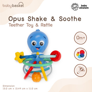 Baby Einstein Opus Shake &amp; Soothe Teether Toy &amp; Rattle ของเล่นเขย่ามาพร้อมยางกัด