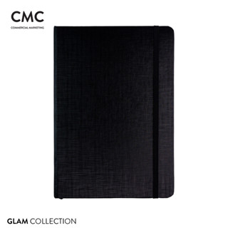 CMC สมุดบันทึก แพลนเนอร์ รุ่น GLAM ขนาด A5 สีดำ Notebook Planner GLAM Collection Size A5 Black