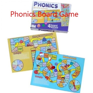 Phonics Board Game4️⃣ เกม เล่นเหมือนบันไดงูช่วยฝึกทักษะทางด้านภาษาอังกฤษ