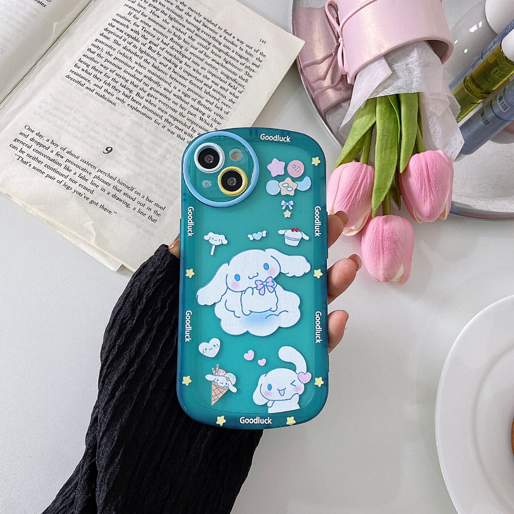 เคสสกรีนนิ่มลายการ์ตูนลายน่ารักๆ(สินค้าพร้อมส่ง)สำหรับรุ่นoppo/RENO6z/A16/A57.2022/A15/A15S/A31/A3S/RENO5.5G/ - รูปที่ 3