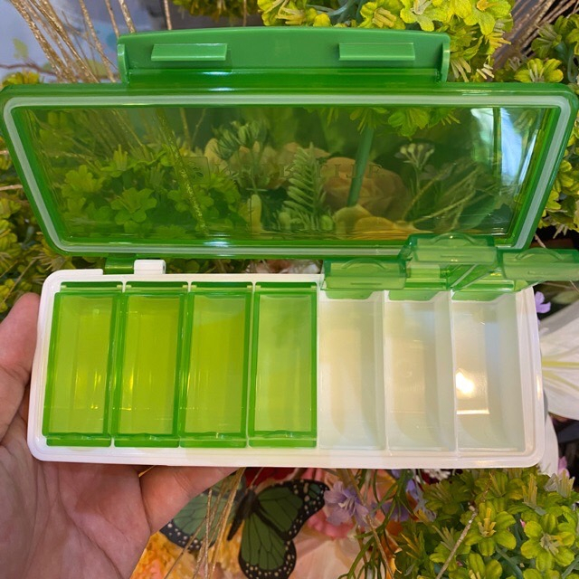 พร้อมส่ง amway ตลับแบ่ง นิวทริไลท์ กล่องเล็กกะทัดรัด กล่องเก็บยาเหมาะกับการพกพา ทนความร้อน ซีลยางรอบตลับ - รูปที่ 5