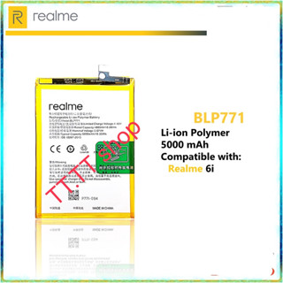 แบตเตอรี่ แท้ Oppo Realme 6i BLP771 5000mAh ส่งจาก กทม