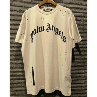 เสื้อแขนสั้น Palm angels stone glitter Tshirt Size S-XL