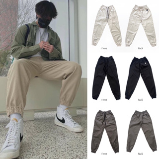 jogger pants (กางเกงขาจั้ม จ็อกเกอร์ )สไตล์เกาหลี แฟชั่นผู้ชาย🖤🤍
