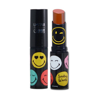 USTAR SMILEYWORLD LIP COLOR -ลิปสติกสไมลี่ย์เวิลด์มี2เฉดสี(Prosale24hrs)