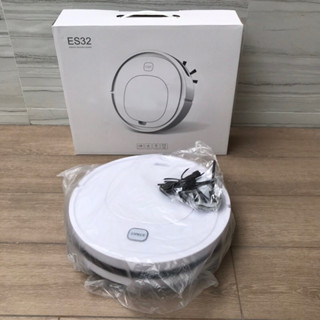 ES32 Robotic Vacuum cleaner เครื่องดูดฝุ่น เครื่องดูดฝุ่นอัจฉริยะ หุ่นยนต์ดูดฝุ่น ถูพื้นอัตโนมัติ ของใหม่ มือ 1